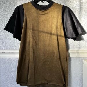 BDG Green Short Sleeve Tee with Classic Crew Neck